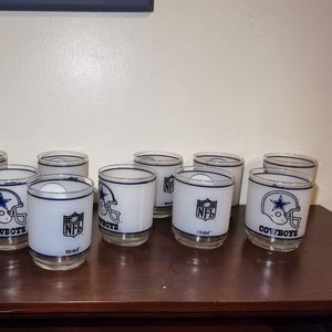 Dallas Cowboys glasses